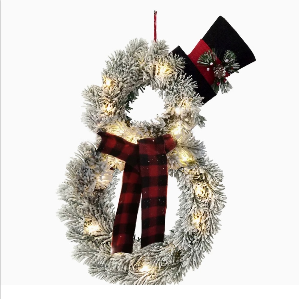 Snowman light up Christmas decoration